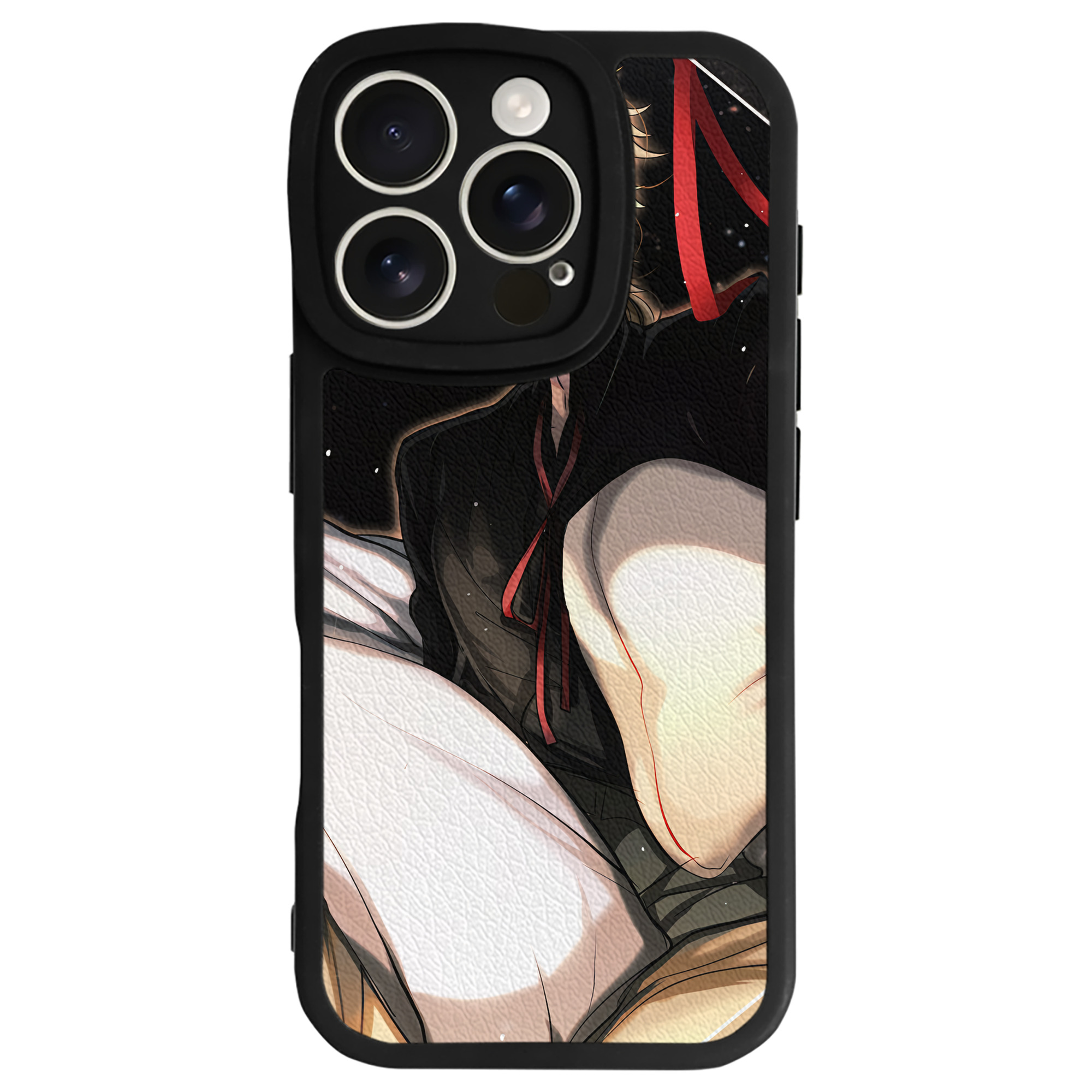（画像用） 文豪ストレイドッグス Bungo Stray Dogs 【iPhone 16シリーズ対応】シリコンスマホケース（レザー調） 材質：シリコン